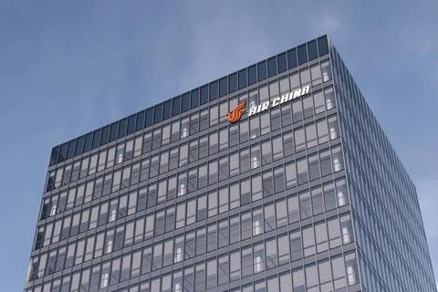 Air China 스톡 일러스트