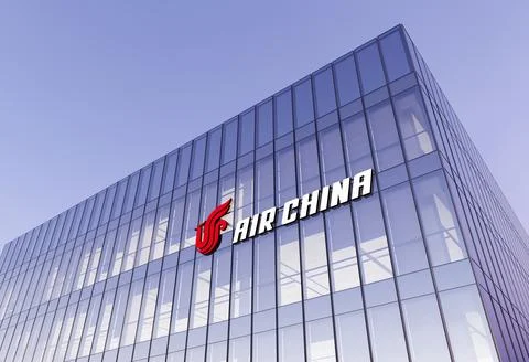 Air China 스톡 일러스트