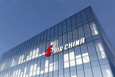 Air China 스톡 일러스트