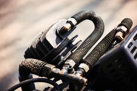 Air compressor engine 写真素材