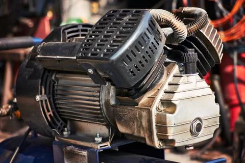 Air compressor engine 写真素材