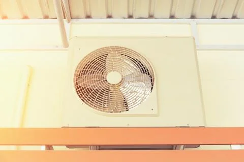 Air Compressor HVAC 库存照片