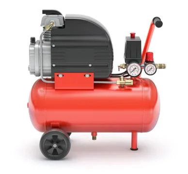 Air compressor Stock Illustration