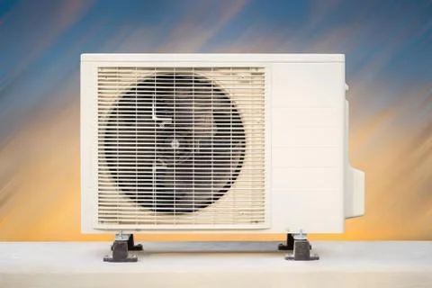 Air compressor machine 库存照片