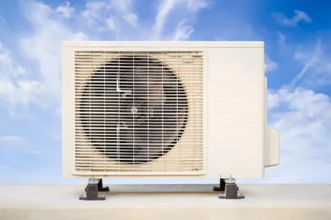 Air compressor machine 库存照片