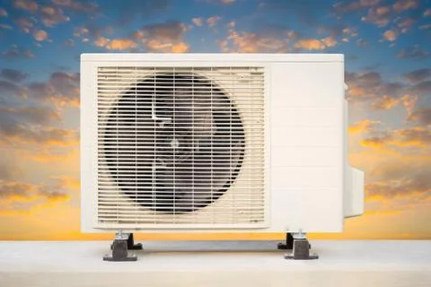 Air compressor machine 库存照片