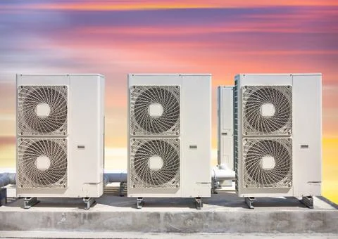 Air compressor machine Stock Photos