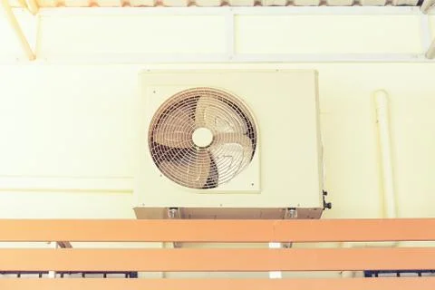 Air Compressor Machine 库存照片