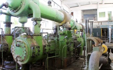 Air compressor Stock Photos