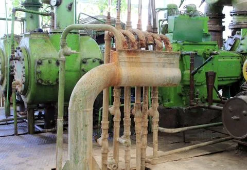 Air compressor Stock Photos