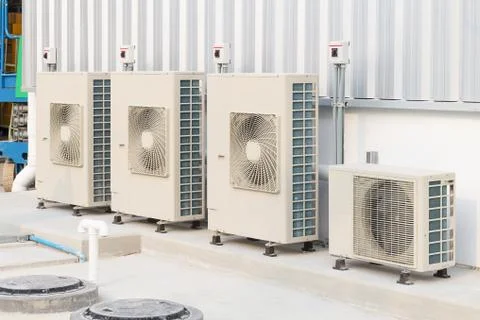 Air compressor 库存照片