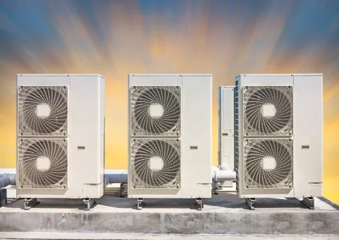 Air compressor 库存照片