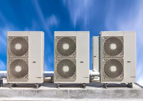 Air compressor sky Stock Photos