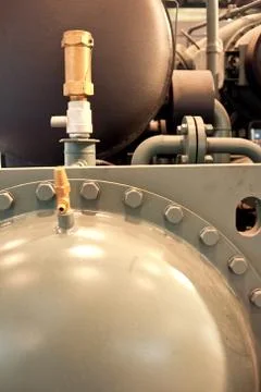 Air compressor valve Stock Photos