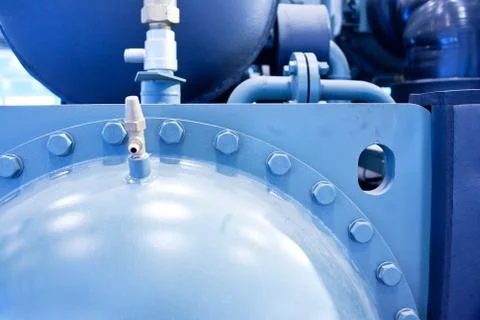 Air compressor valve Stock Photos