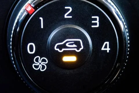 Air condition button inside a car Photos