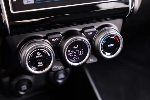 Air-condition controls Foto stock