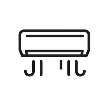 Air-condition Icon Stock Illustration