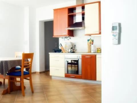 Air-conditioned interior Foto stock