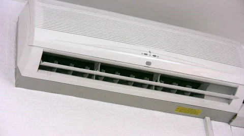 Air-conditioner and remote control Stock Footage 309010