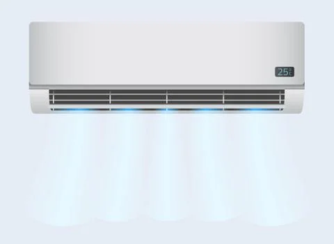 Air conditioner background. Stock Illustration