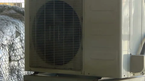 Air conditioner block Stock Footage 45621804