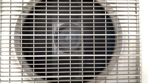 Air conditioner blower is rotating Stock Footage 283998973