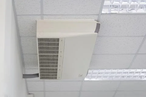 Air conditioner ceiling Stock Photos