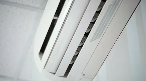 Air-conditioner  close-up Stock Footage 40106809