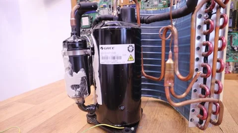 Air conditioner compressor 스톡 동영상 226963561