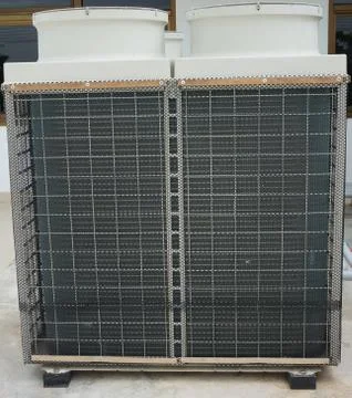 Air conditioner compressor units Stock Photos