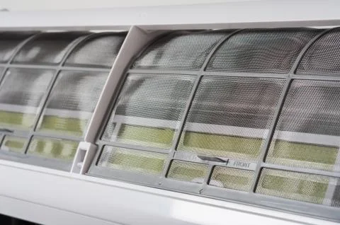 Air conditioner filter Stock Photos