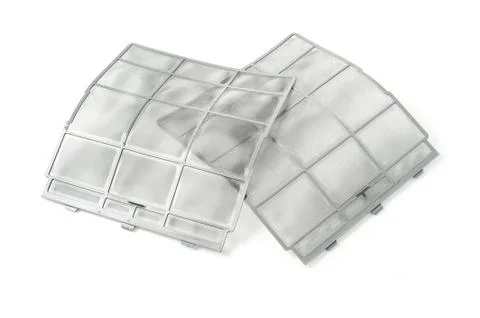 Air conditioner filter Stock Photos