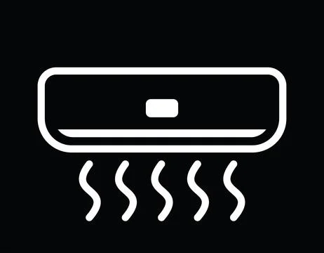 Air conditioner icon Stock Illustration