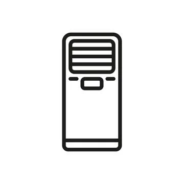 Air conditioner icon vector design templates simple and modern Stock Illustration