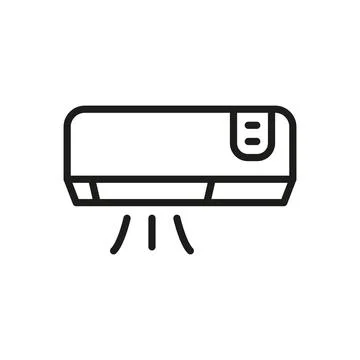 Air conditioner icon vector design templates simple and modern イラスト素材