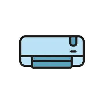 Air conditioner icon vector design templates simple and modern Stock Illustration