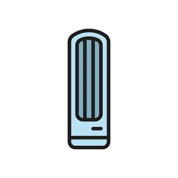 Air conditioner icon vector design templates simple and modern Stock Illustration