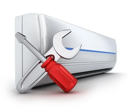 Air-conditioner Stock Illustration