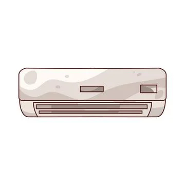 Air Conditioner illustration Stock Illustration