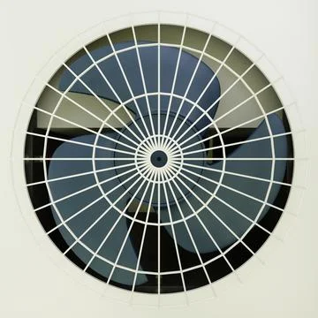 Air conditioner impeller 3d Illustrazione stock