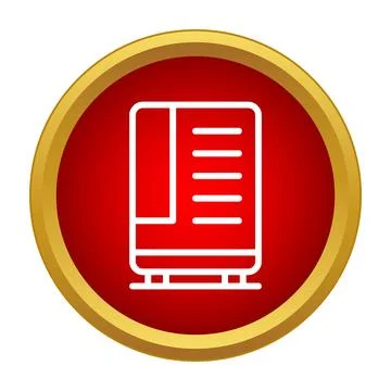 Air conditioner indoor unit icon representing cooling Ilustración de archivo
