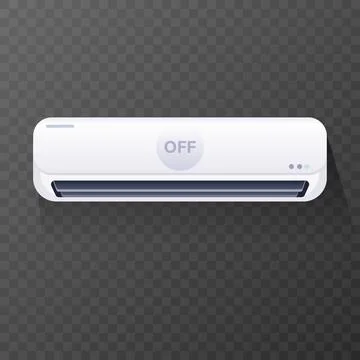 Air conditioner off mode icon. vector illustration 스톡 일러스트