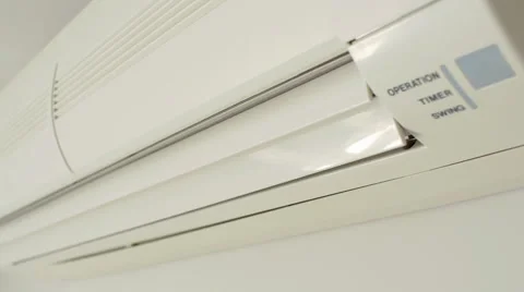 Air conditioner moving elements. Stock Footage 52721040