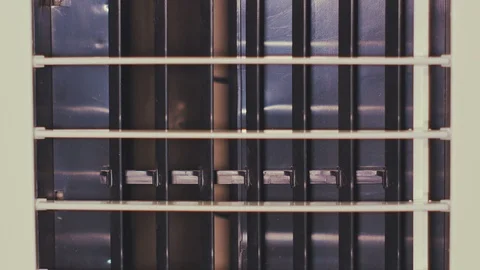 Air conditioner operating, detail Stock Footage 72215994