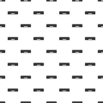 Air conditioner pattern seamless vector Illustrazione stock