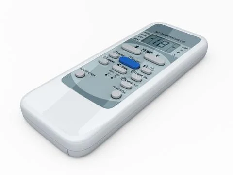 Air Conditioner remote control Stock Illustration