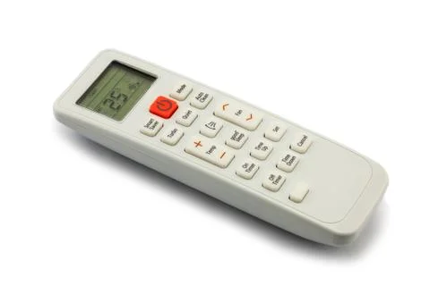 Air conditioner remote control Stock Photos