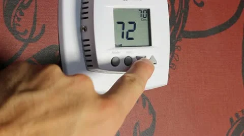 Air conditioner switch V1 - HD Video stock 12243548