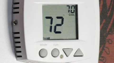 Air conditioner switch V3 - HD Stock Footage 12243484